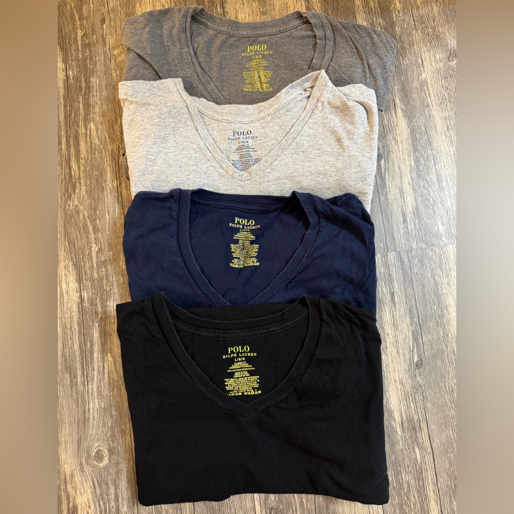 Men’s Ralph Lauren V neck tshirts